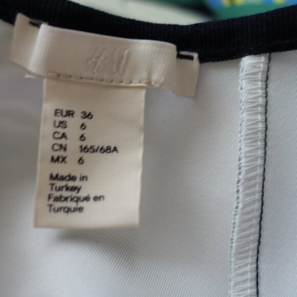 H&M scuba floral Hawaiian midi circle Neoprene skirt 6 4 - Picture 9 of 16